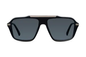 Palazzo Ducezio / Black & Gold Color   Dark Black Lens.